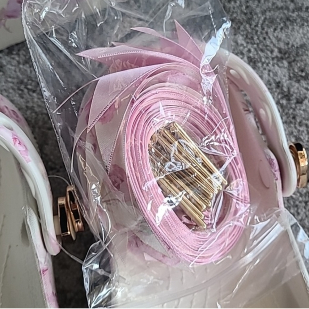 NWT loveshackfancy x crocs Classic Ballet Flat - Picture 8 of 9